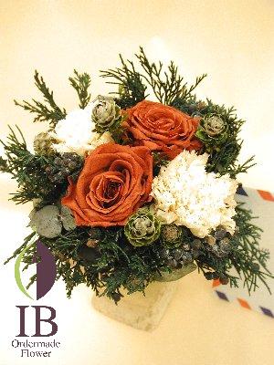 プリザードフラワー　オーダーメイド