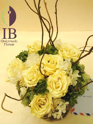 プリザードフラワー　オーダーメイド