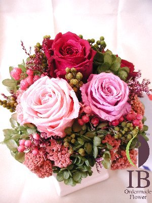 プリザードフラワー　オーダーメイド