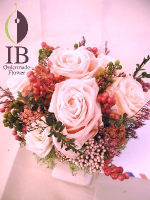 プリザードフラワー　オーダーメイド