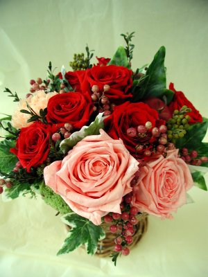 プリザードフラワー オーダーメイド