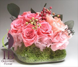 プリザードフラワー オーダーメイド