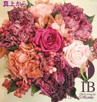 プリザードフラワー オーダーメイド