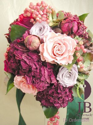 プリザードフラワー　オーダーメイド