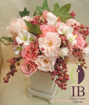 プリザードフラワー　オーダーメイド