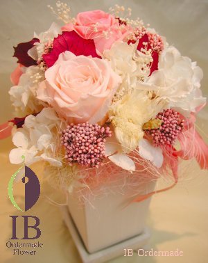 プリザードフラワー　オーダーメイド