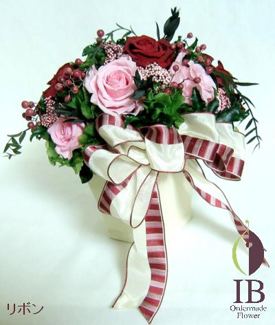 プリザードフラワー オーダーメイド