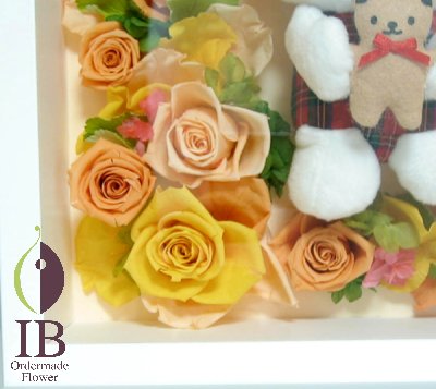 プリザードフラワー　オーダーメイド