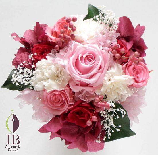 プリザードフラワー　オーダーメイド