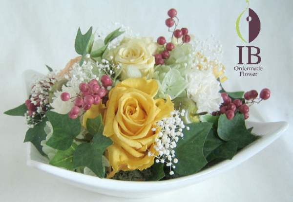 プリザードフラワー　オーダーメイド