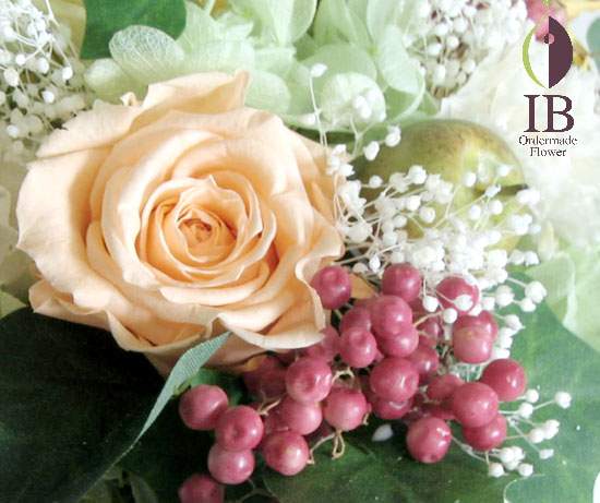 プリザードフラワー　オーダーメイド