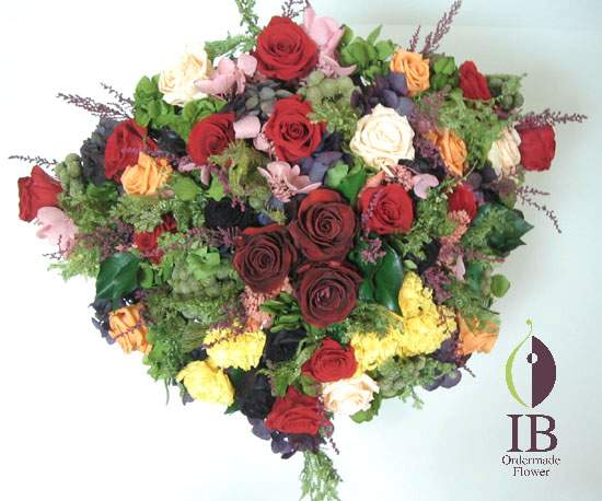 プリザードフラワー オーダーメイド