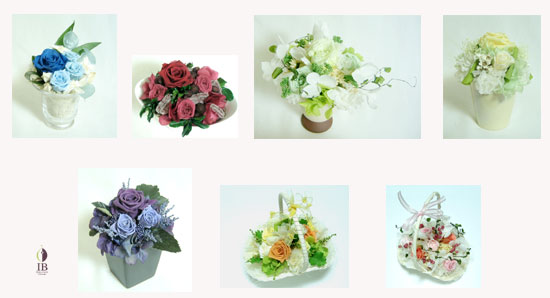 プリザードフラワー オーダーメイド