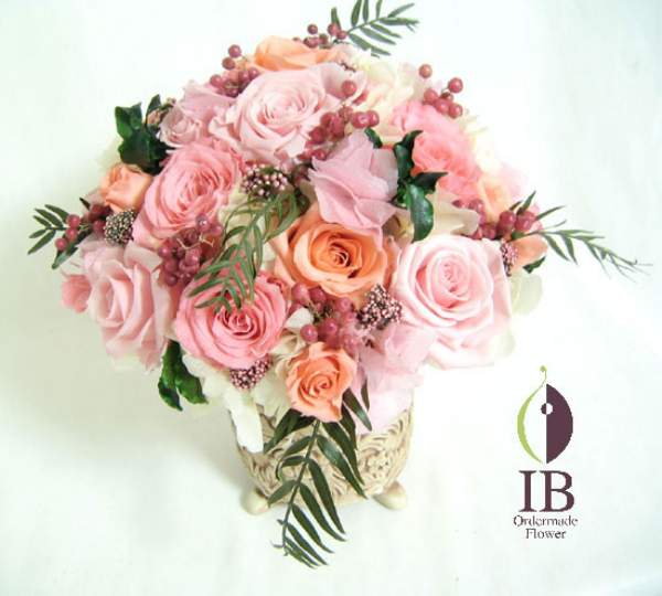 プリザードフラワー　オーダーメイド