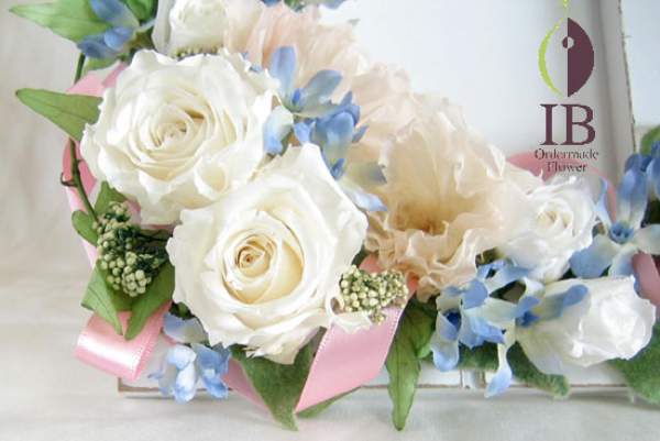 プリザードフラワー　オーダーメイド