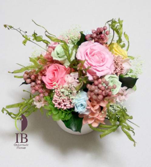 プリザードフラワー オーダーメイド