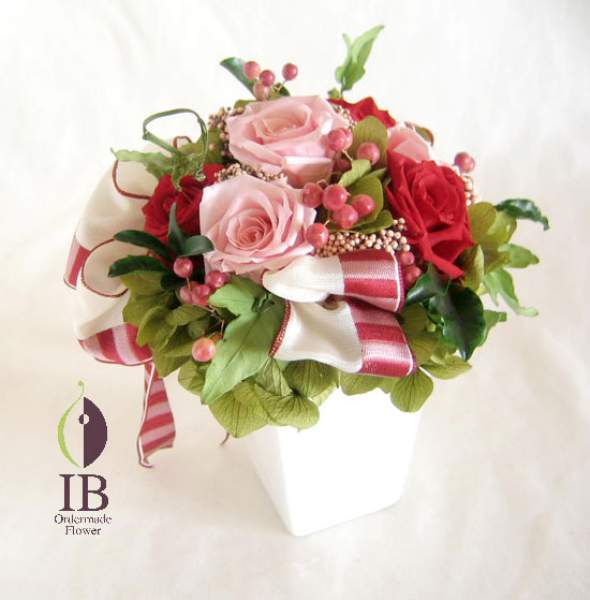 プリザードフラワー　オーダーメイド