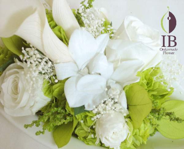 プリザードフラワー　オーダーメイド