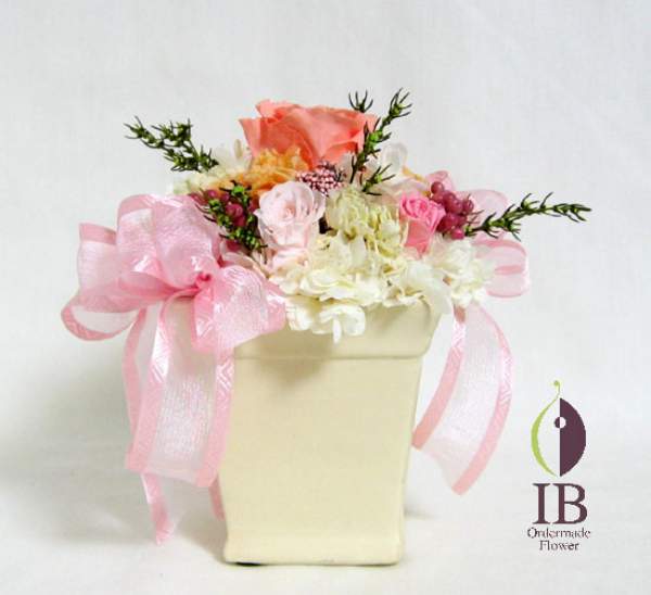 プリザードフラワー　オーダーメイド