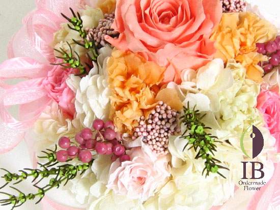 プリザードフラワー　オーダーメイド