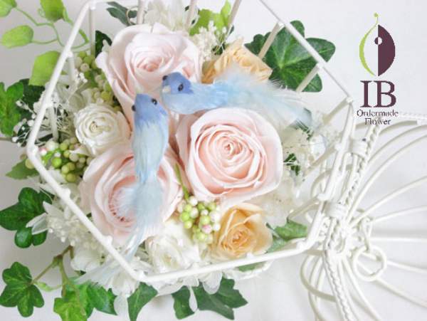 プリザードフラワー　オーダーメイド