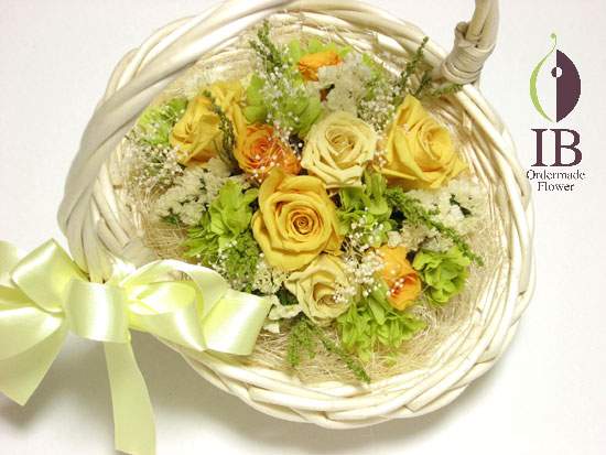 プリザードフラワー　オーダーメイド