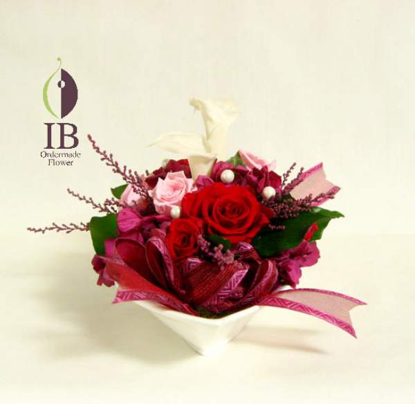 プリザードフラワー　オーダーメイド