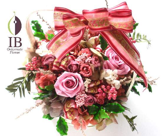 プリザードフラワー　オーダーメイド