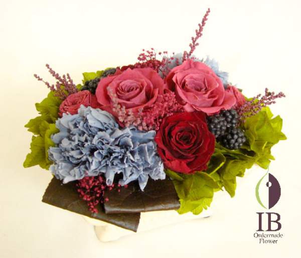 プリザードフラワー　オーダーメイド