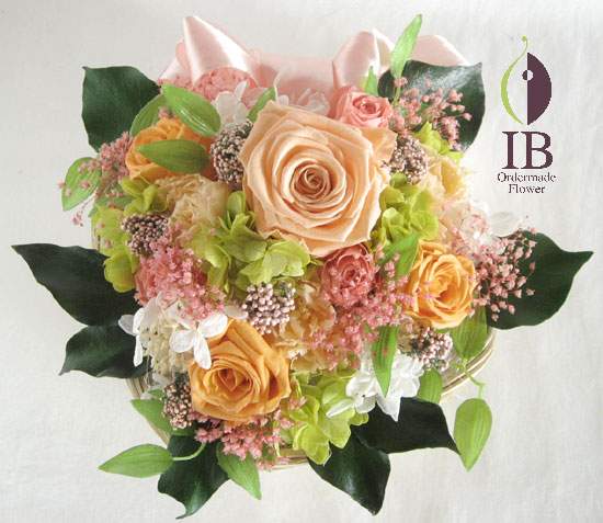 プリザードフラワー　オーダーメイド