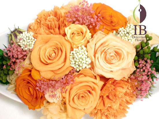 プリザードフラワー　オーダーメイド