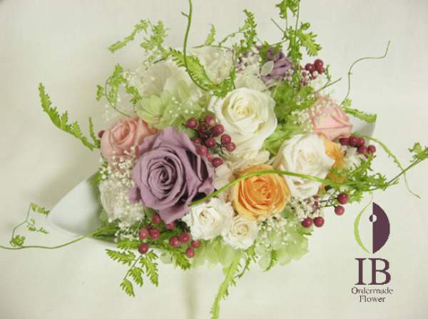 プリザードフラワー　オーダーメイド