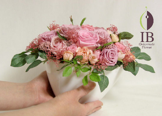 プリザードフラワー　オーダーメイド