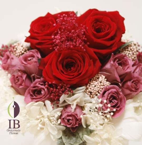 プリザードフラワー　オーダーメイド