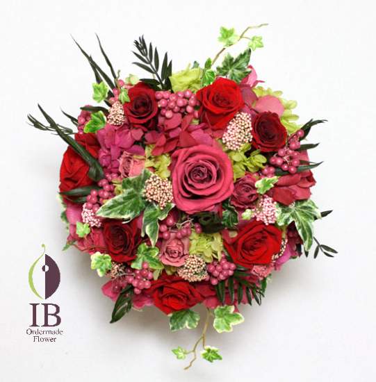 プリザードフラワー　オーダーメイド