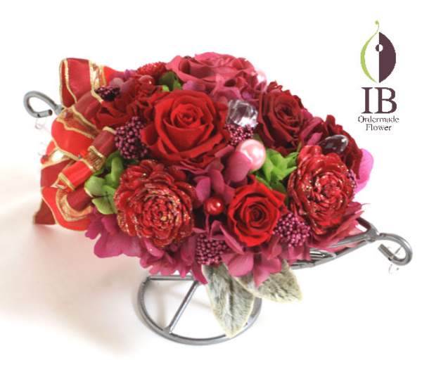 プリザードフラワー　オーダーメイド