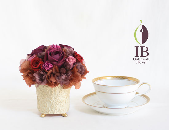 プリザードフラワー オーダーメイド