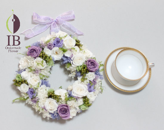 プリザードフラワー　オーダーメイド