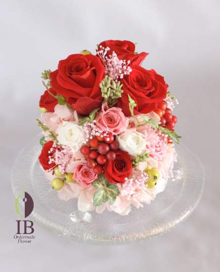 プリザードフラワー　オーダーメイド