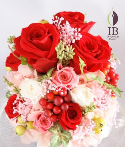 プリザードフラワー　オーダーメイド