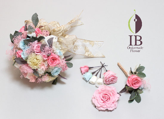 プリザードフラワー　オーダーメイド