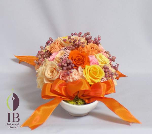 プリザードフラワー　オーダーメイド