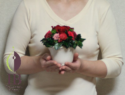 プリザードフラワー　オーダーメイド