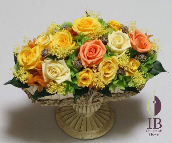 プリザードフラワー　オーダーメイド