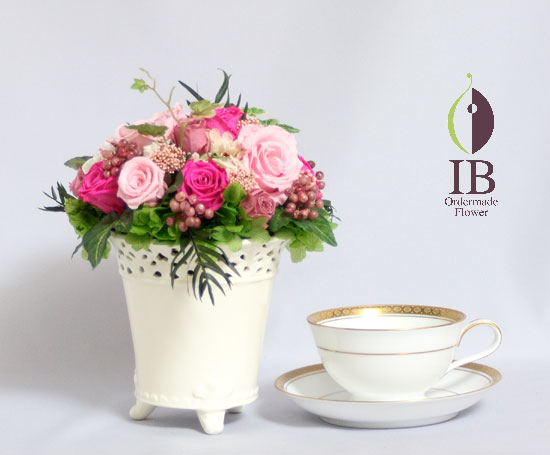 プリザードフラワー　オーダーメイド