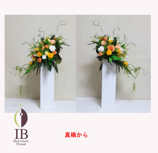 プリザードフラワー　オーダーメイド