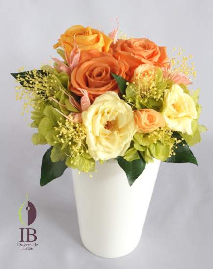 プリザードフラワー　オーダーメイド