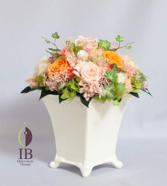 プリザードフラワー　オーダーメイド