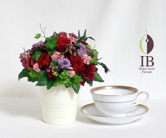 プリザードフラワー オーダーメイド