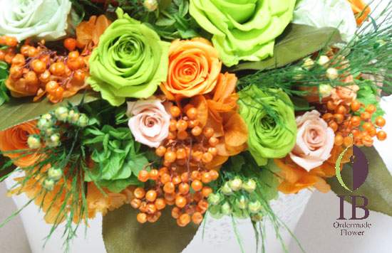 プリザードフラワー オーダーメイド